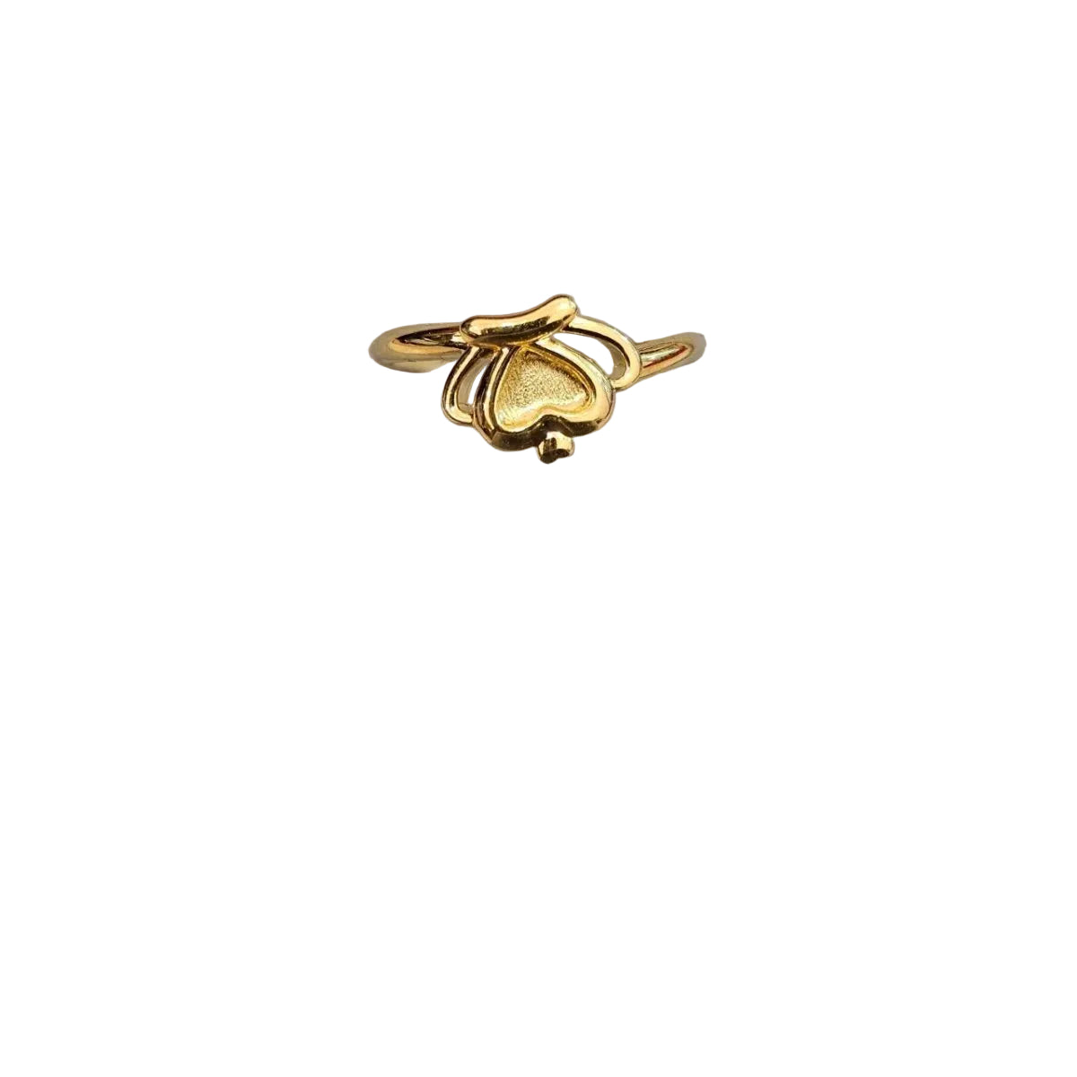 999 Gold Crown Design Ring Latest Design Feather LightRingsBest Gold Shop