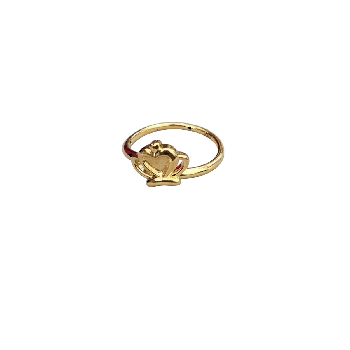 999 Gold Crown Design Ring Latest Design Feather LightRingsBest Gold Shop