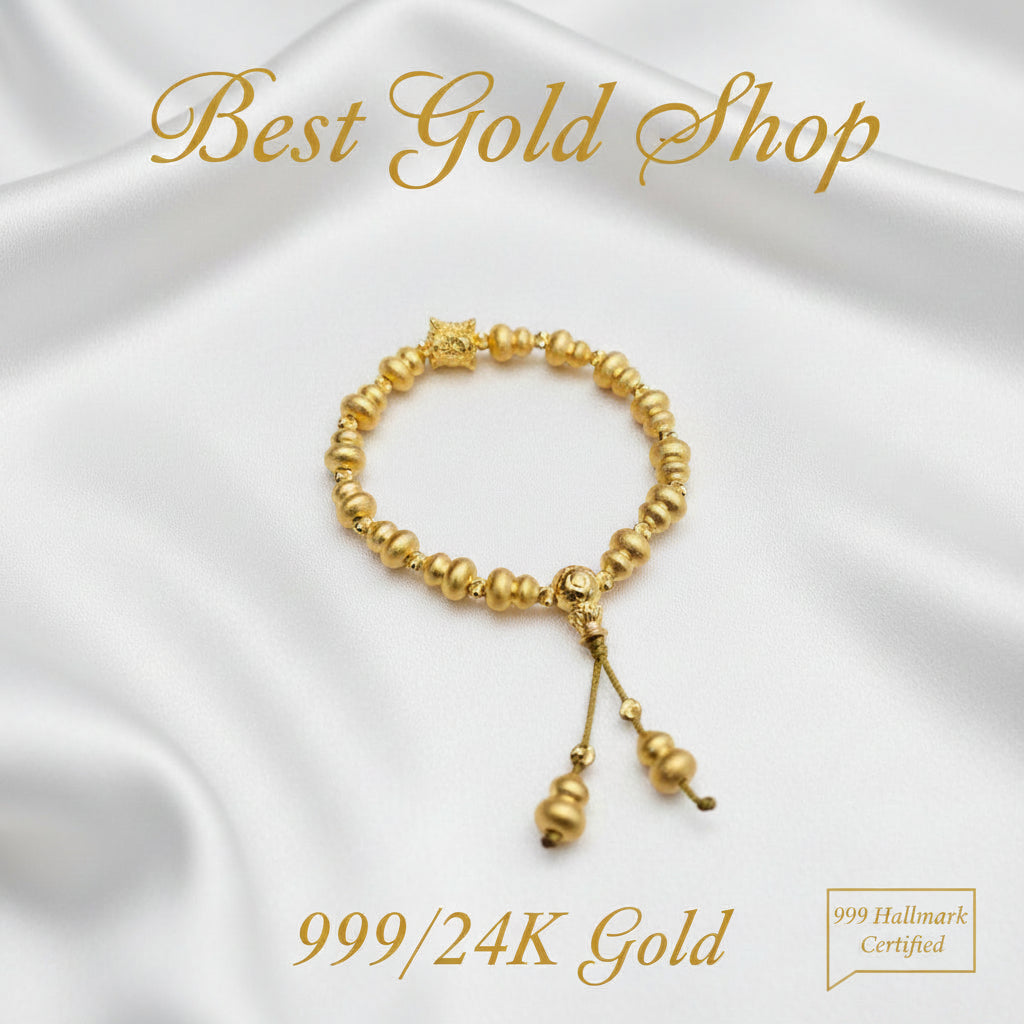 999 Gold Fancy Bangle – New Design | Elegant & LightweightBraceletsBest Gold Shop