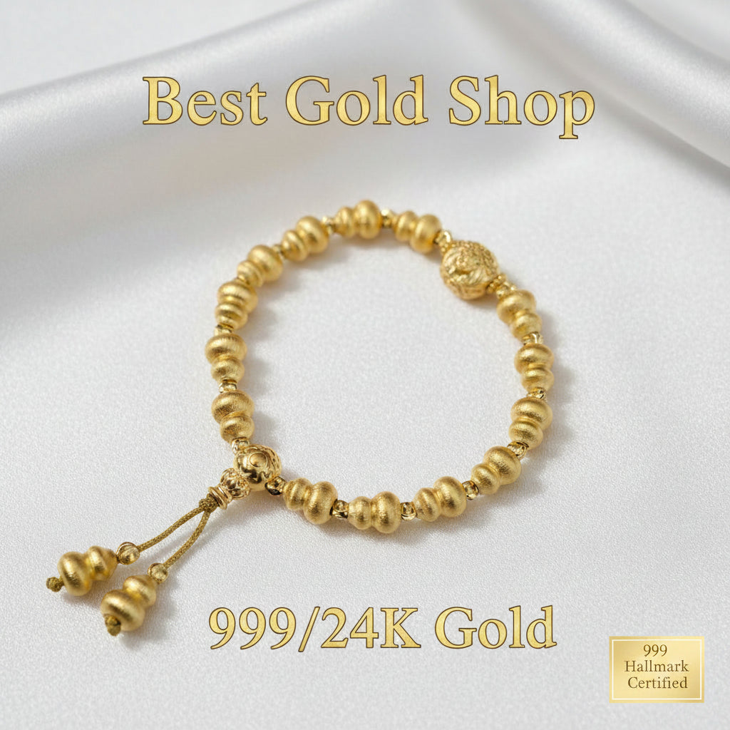 999 Gold Fancy Bangle – New Design | Elegant & LightweightBraceletsBest Gold Shop