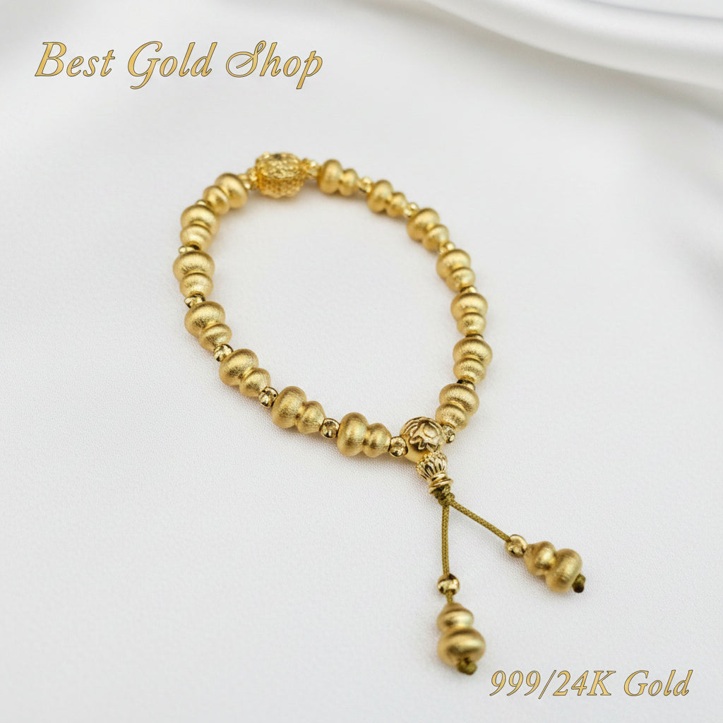 999 Gold Fancy Bangle – New Design | Elegant & LightweightBraceletsBest Gold Shop
