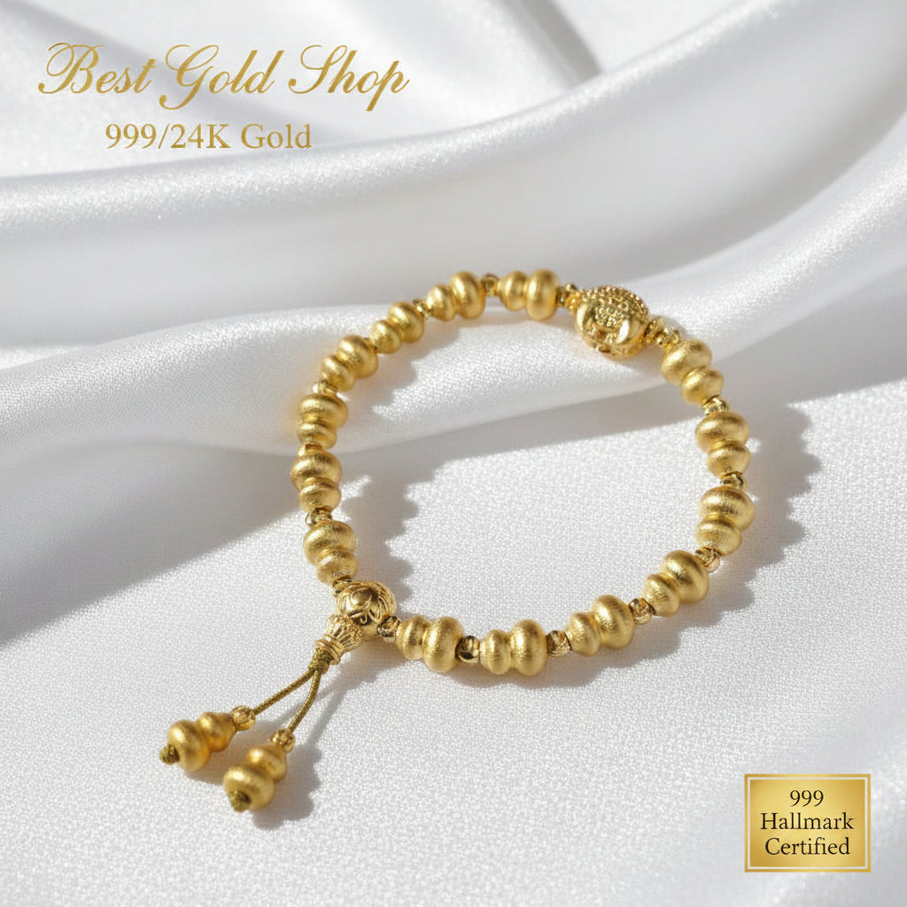 999 Gold Fancy Bangle – New Design | Elegant & LightweightBraceletsBest Gold Shop