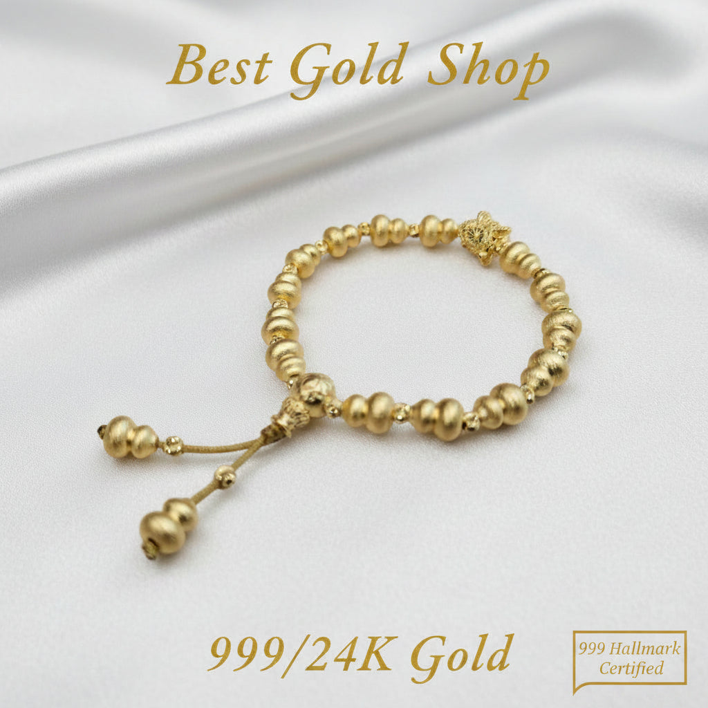 999 Gold Fancy Bangle – New Design | Elegant & LightweightBraceletsBest Gold Shop