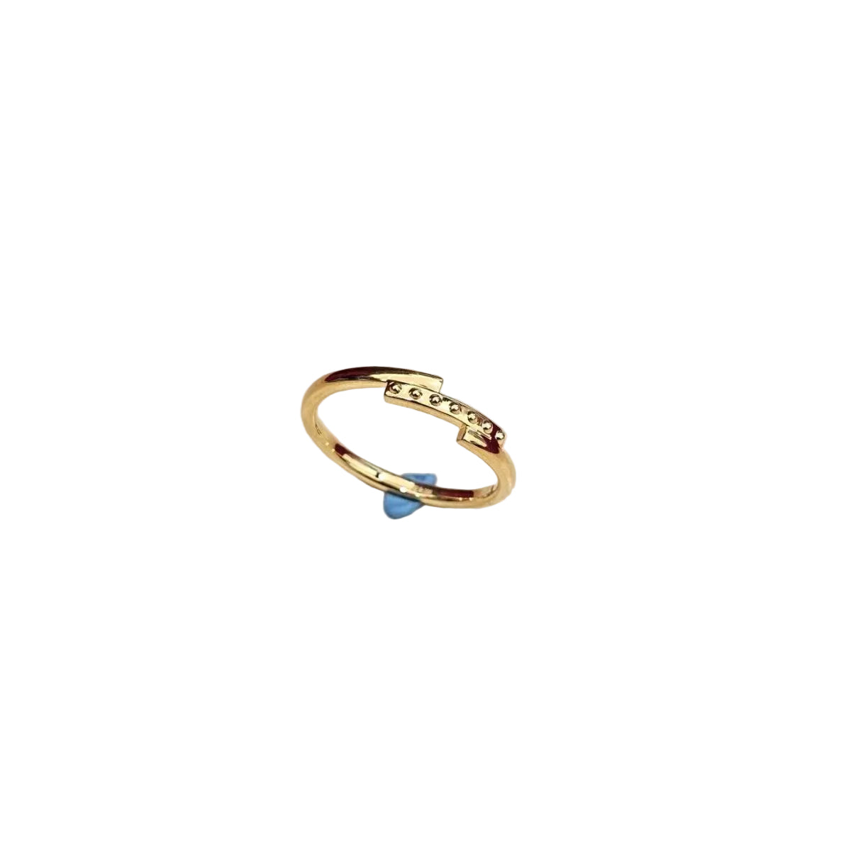 999 Gold Tiara Design Feather Light Ring | 24K Fine Gold Elegant RingRingsBest Gold Shop