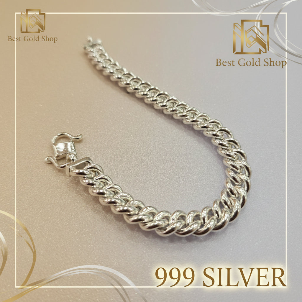 Bracelets24k Silver24k silver bracelet999 Silver