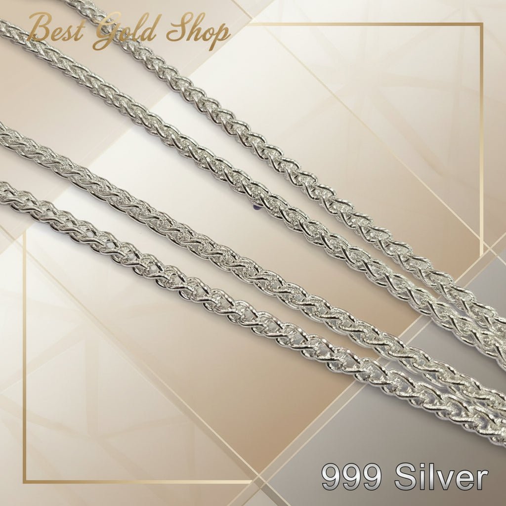 Bracelets24k Silver999 Silver999 silver chain