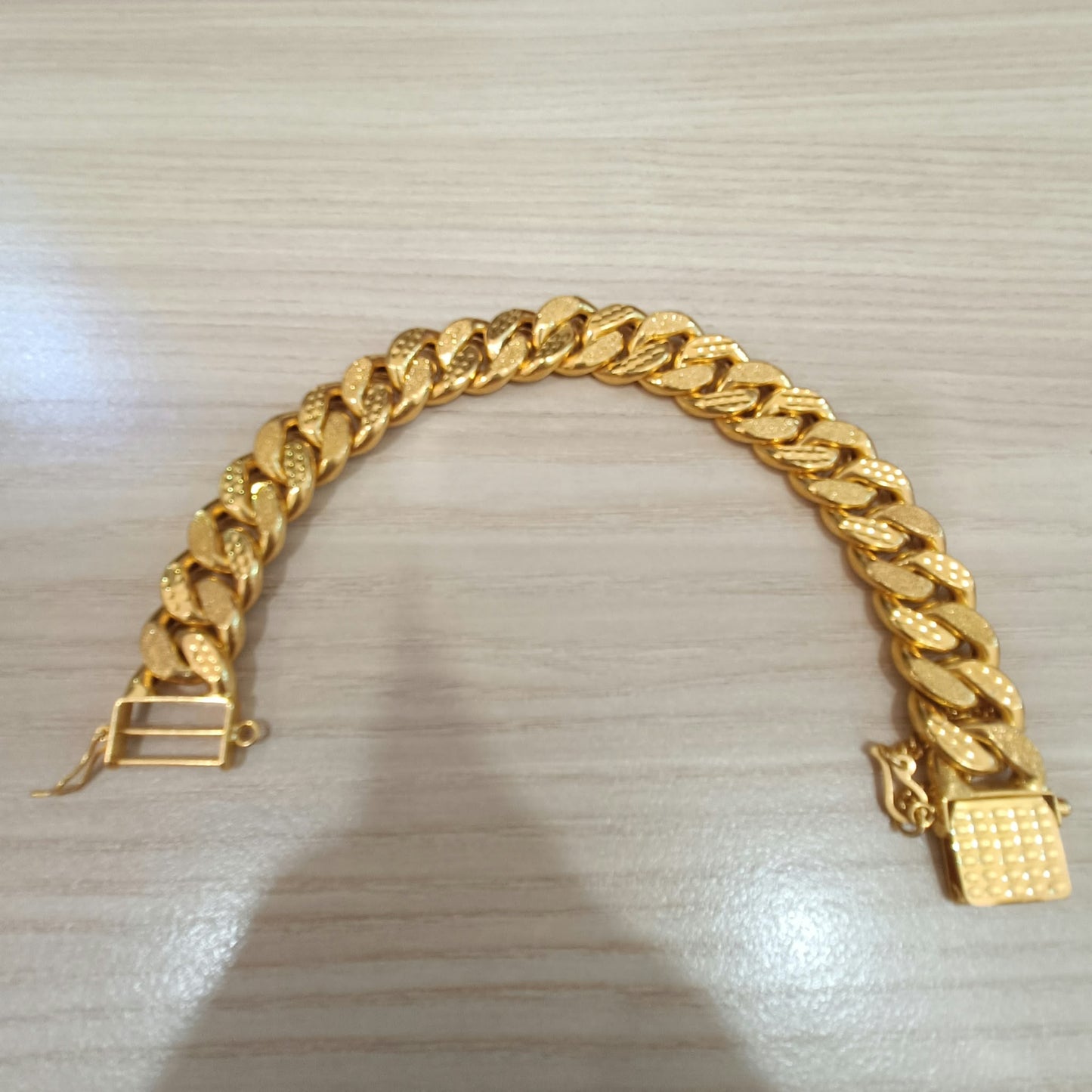 916 Gold Milo Bracelet | Heavyweight 22K Statement Bracelet