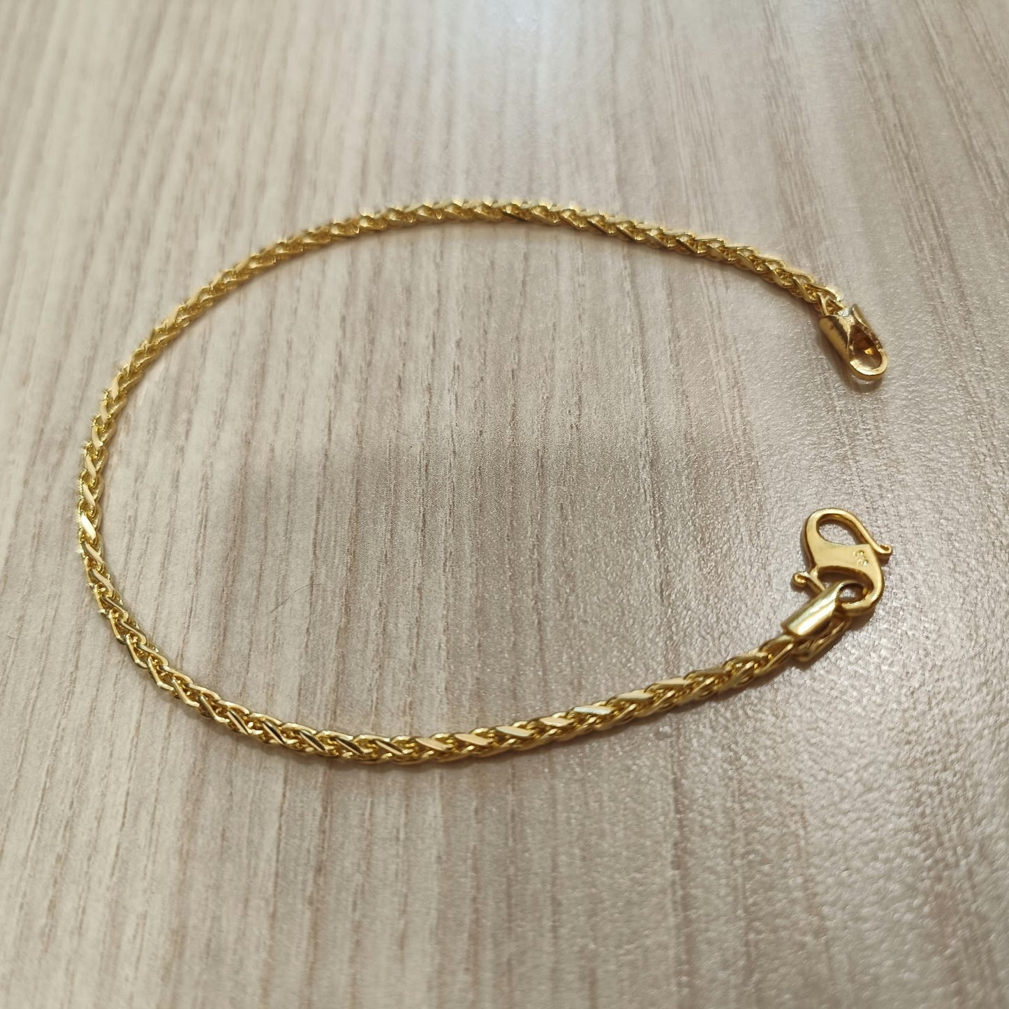 916 Gold Spike Bracelet | Bold Modern 22K Gold Design