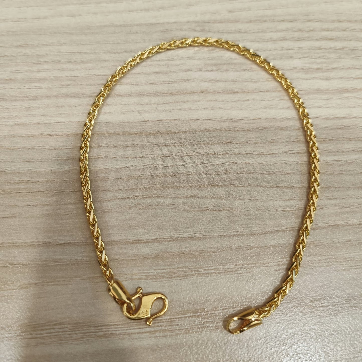 916 Gold Spike Bracelet | Bold Modern 22K Gold Design