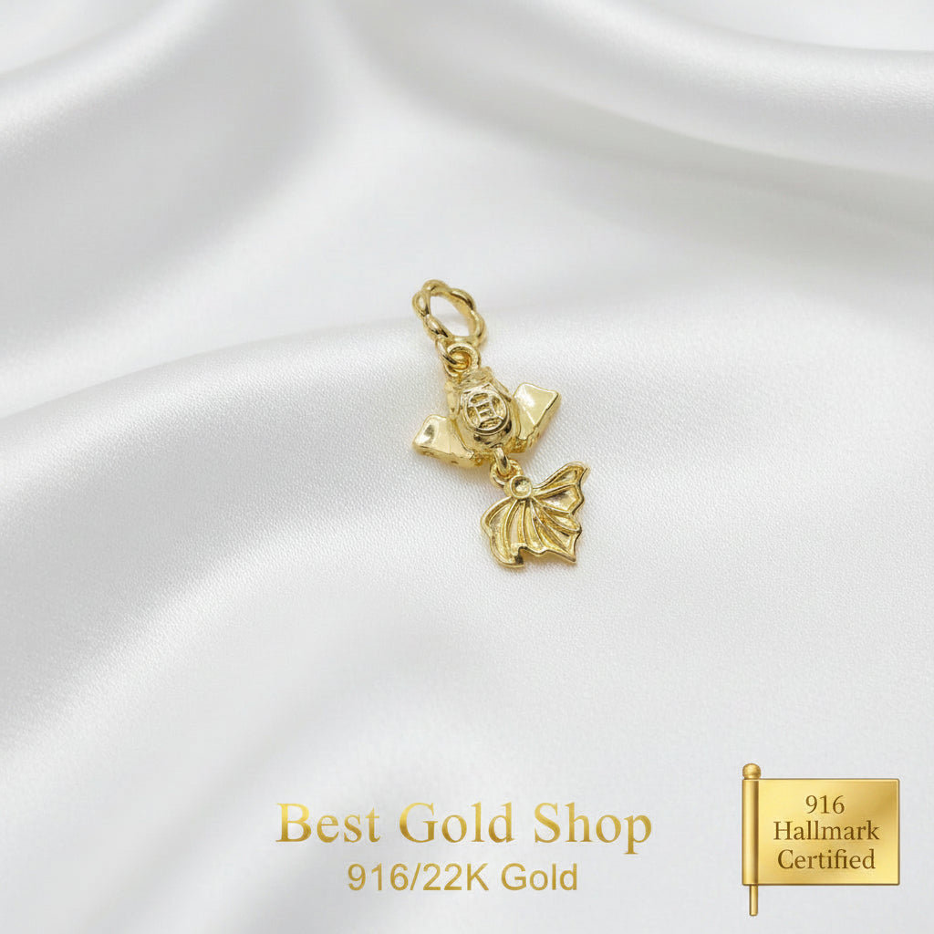 22K / 916 Gold Grand Pendants & Charms – 0.2g to 0.7g