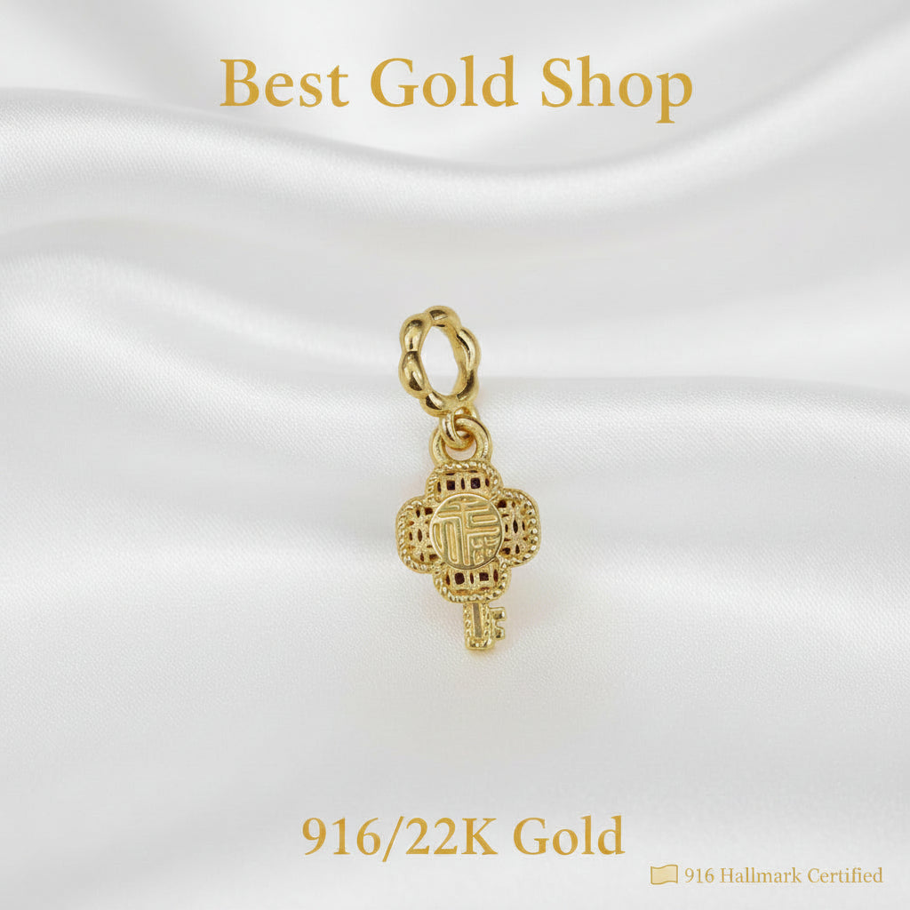 22K / 916 Gold Grand Pendants & Charms – 0.2g to 0.7g