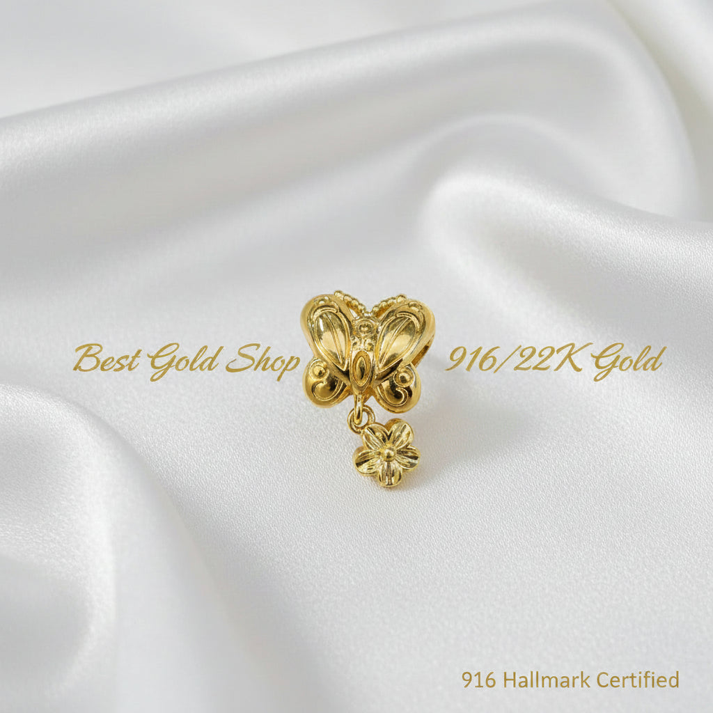 22K / 916 Gold Grand Pendants & Charms – 0.2g to 0.7g