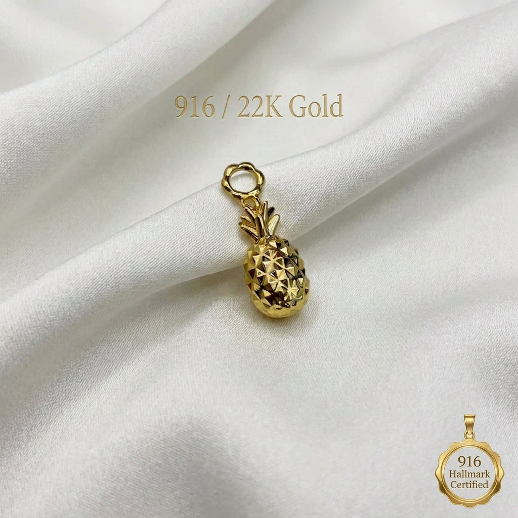 22K / 916 Gold Lightweight Pendants & Charms – Below $200 0.13g to 0.4g