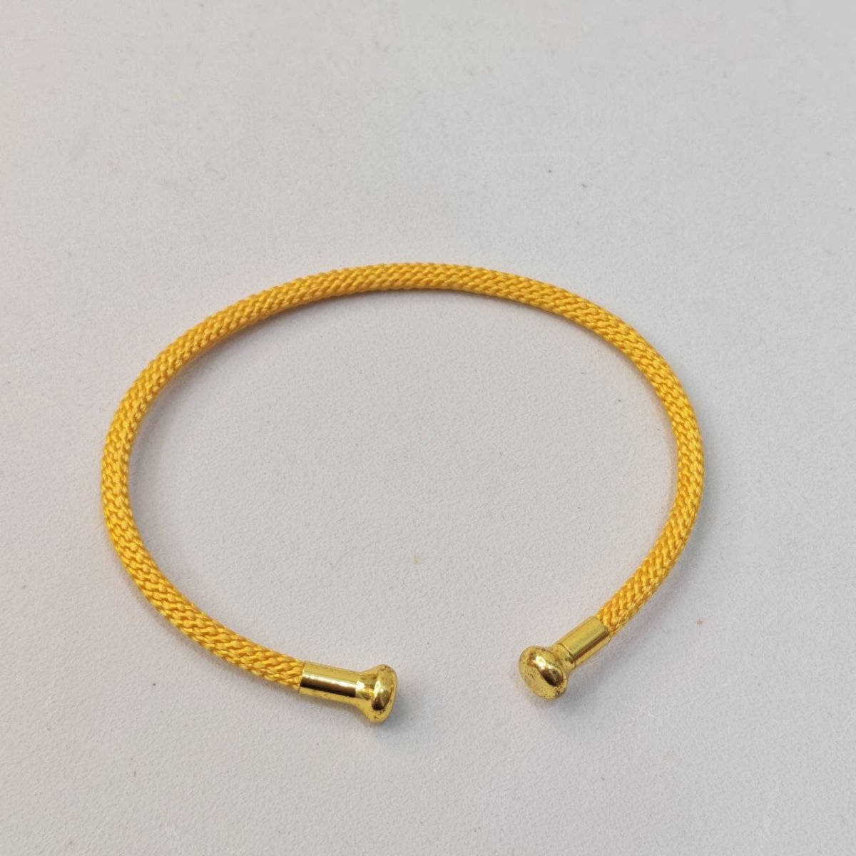 Adjustable Charm Bangle – Premium Stainless Steel Chrome (Yellow Gold Color)BraceletsBest Gold Shop