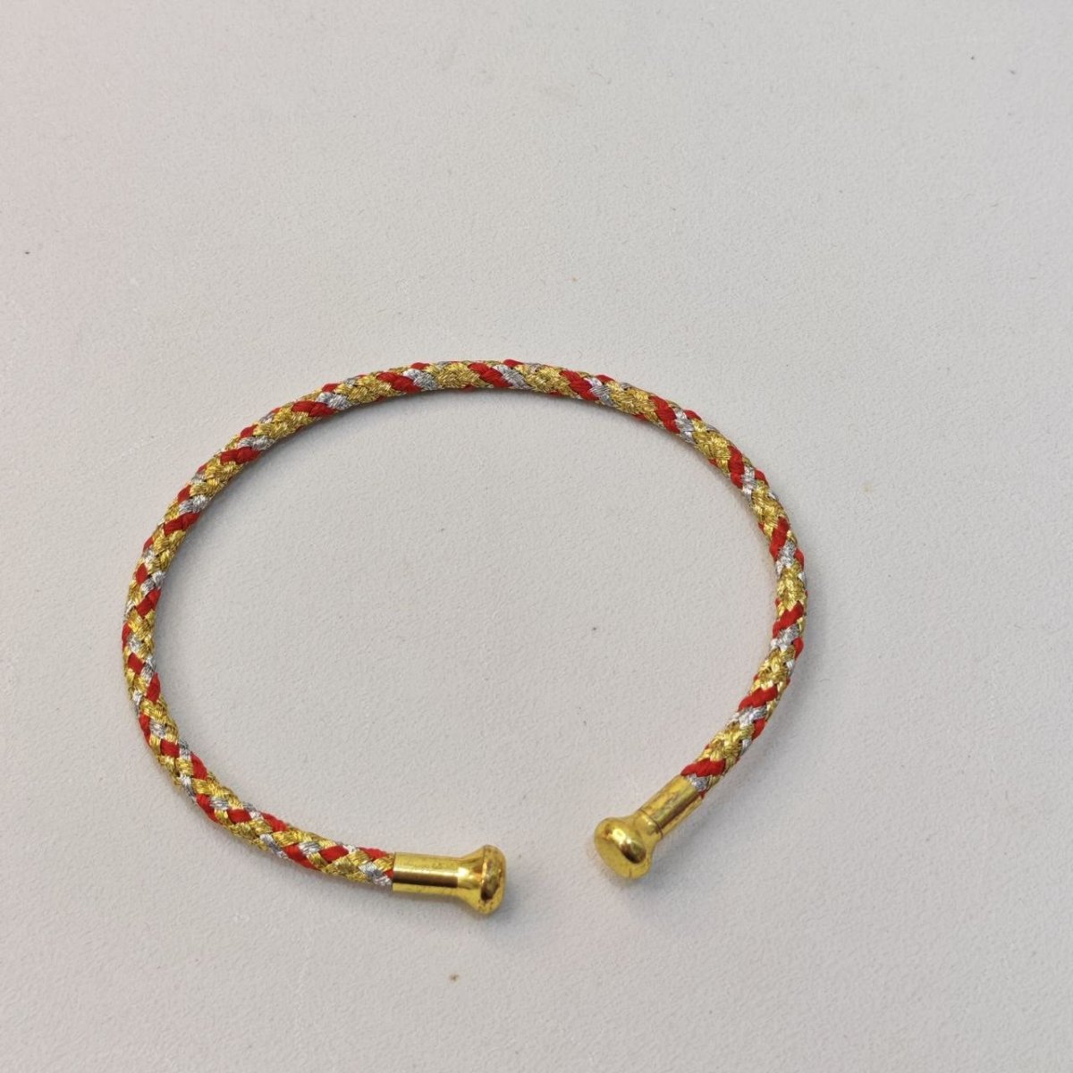Adjustable Charm Bangle – Premium Stainless Steel Chrome (Yellow Gold Color)BraceletsBest Gold Shop