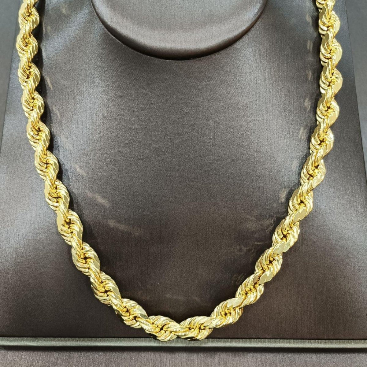 (NEW) 22k / 916 Gold Semi Solid Rope Necklace - Best Gold Shop 22k gold 22k gold necklace 916 gold Necklaces