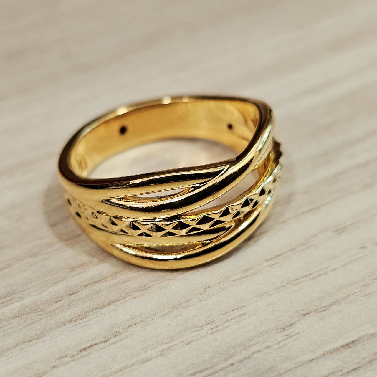 916 Gold Layer V3 Ring New Design Elegant