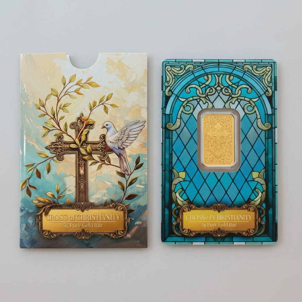 24k / 999 5 Grams Buddha P.A.M.P Gold Bar