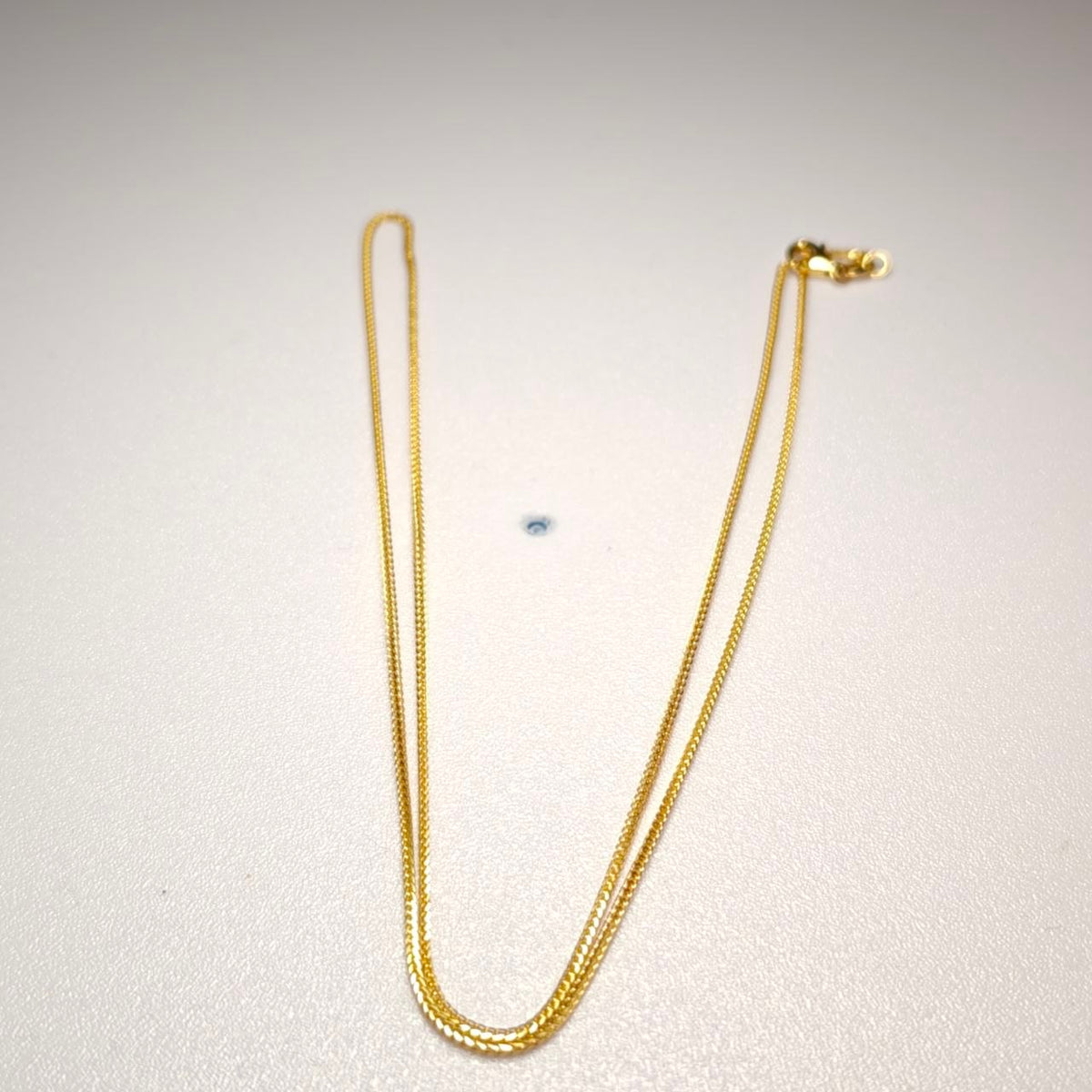 22K / 916 Gold Classic Wheat Chain Necklace | Elegant Design