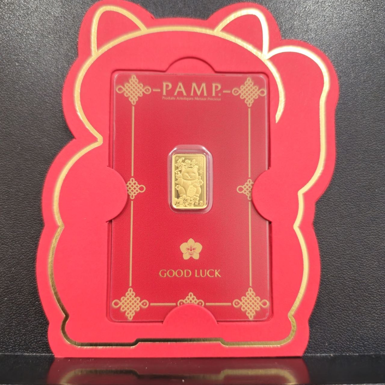 999 Gold Lucky Cat PAMP 2.5 Grams Gold Bar – New Stock Arrival