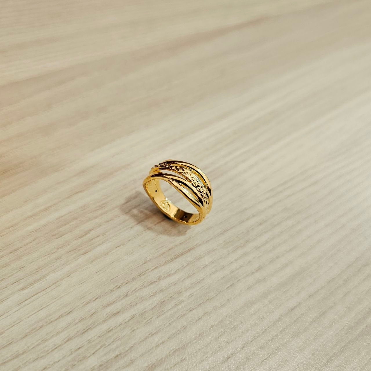 916 Gold Layer V3 Ring New Design Elegant