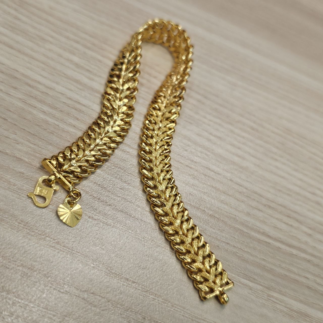 916 Gold Dual Row Milo Bracelet new stock small hole on the bracelet