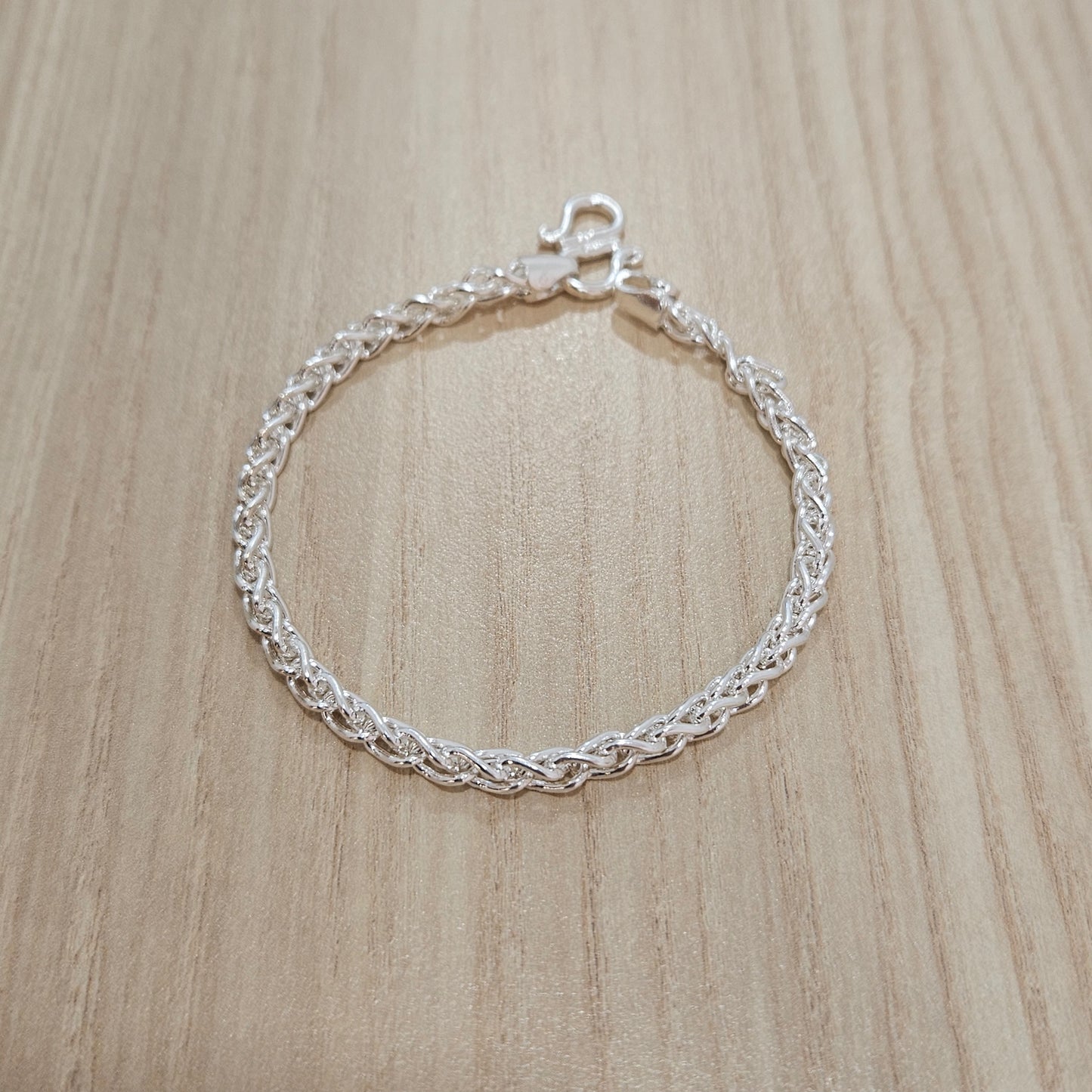 990 Silver Spike Bracelet | Classic Design