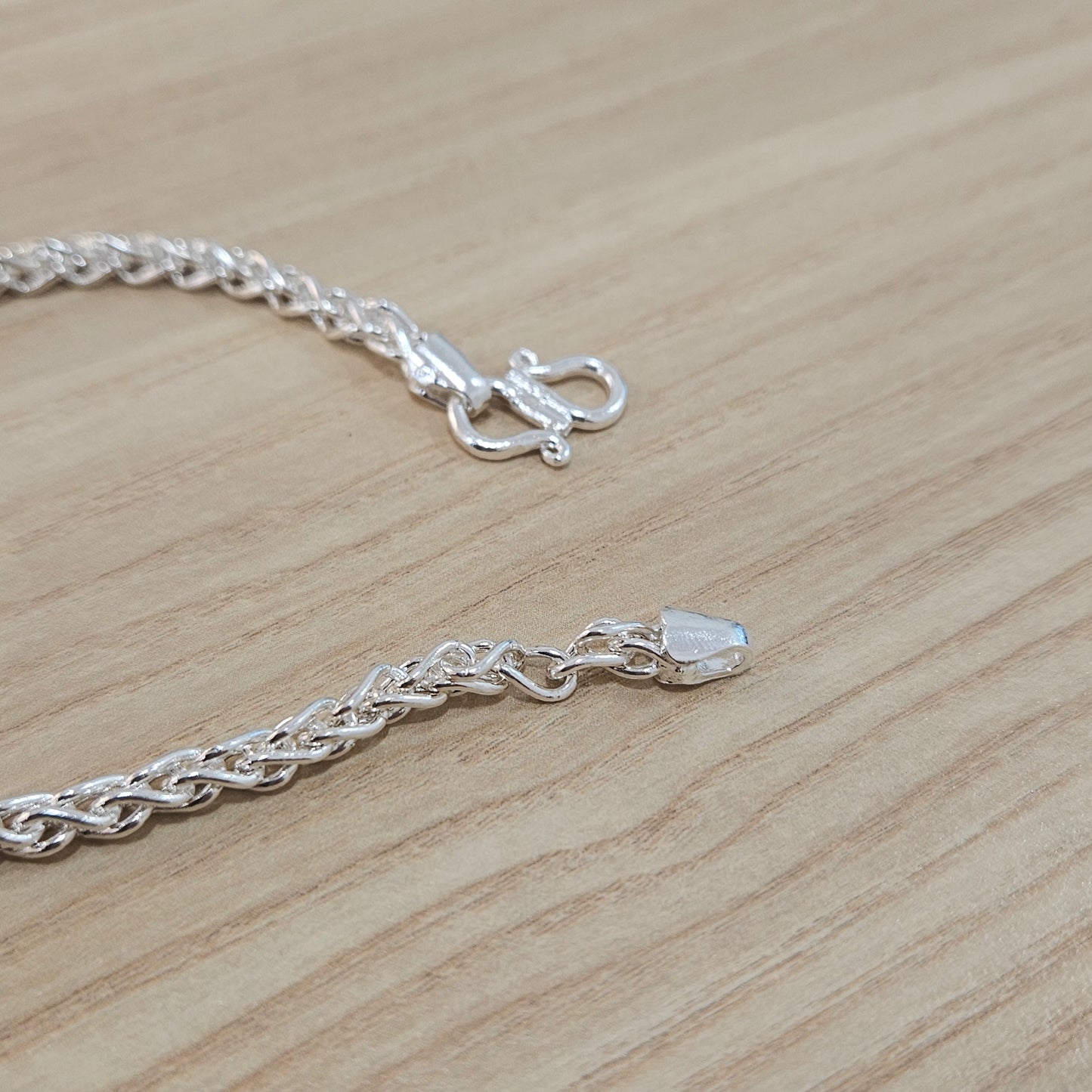 990 Silver Spike Bracelet | Classic Design