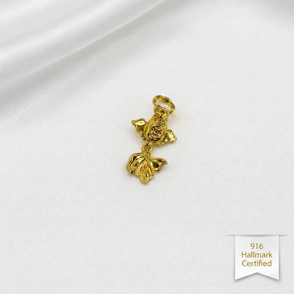 22K / 916 Gold Lightweight Pendants & Charms – Below $200 0.13g to 0.4g