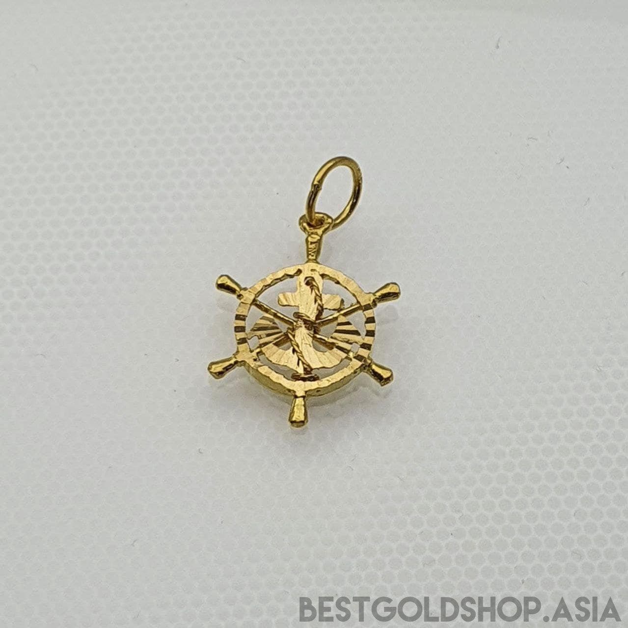 22K / 916 Gold Anchor Pendant-916 gold-Best Gold Shop