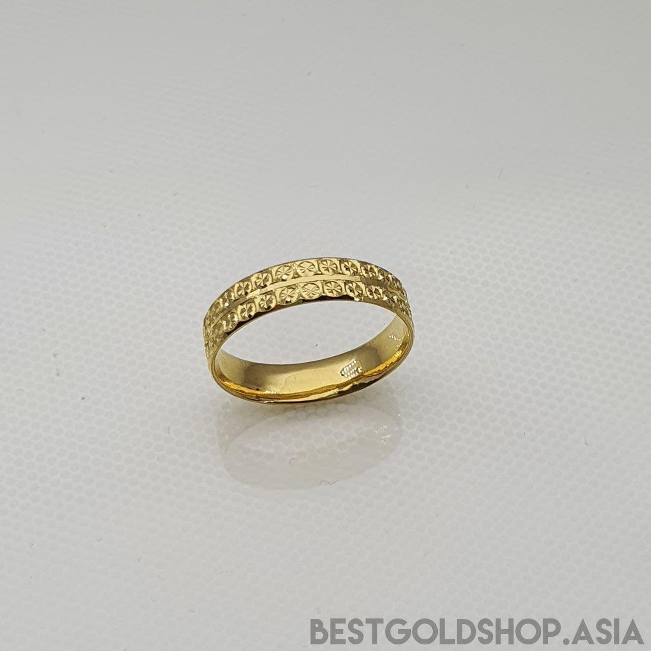 22K / 916 Gold High Polish Cutting Ring-Rings-Best Gold Shop