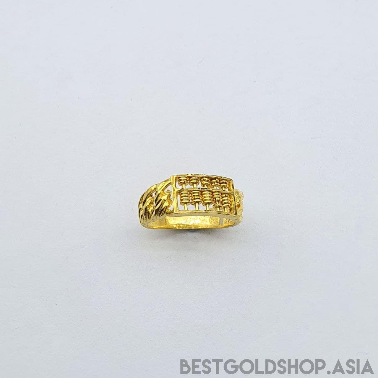 22k / 916 Gold Abacus Coco Ring-916 gold-Best Gold Shop