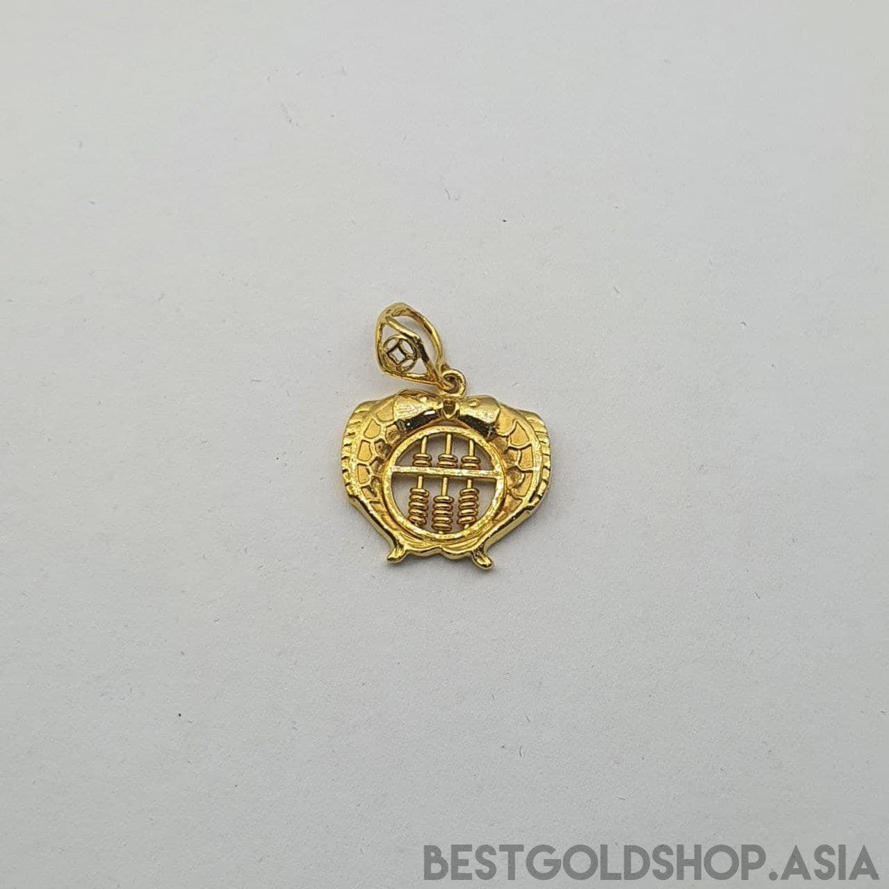 22k / 916 Gold Abacus Fish Pendant-916 gold-Best Gold Shop