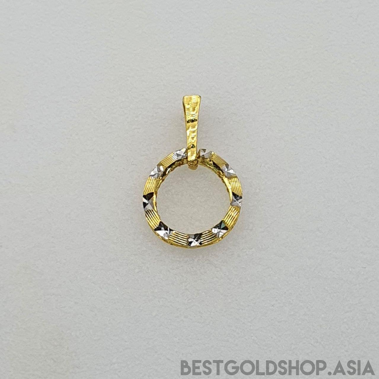 22k / 916 Gold Designer Pendant V2-916 gold-Best Gold Shop