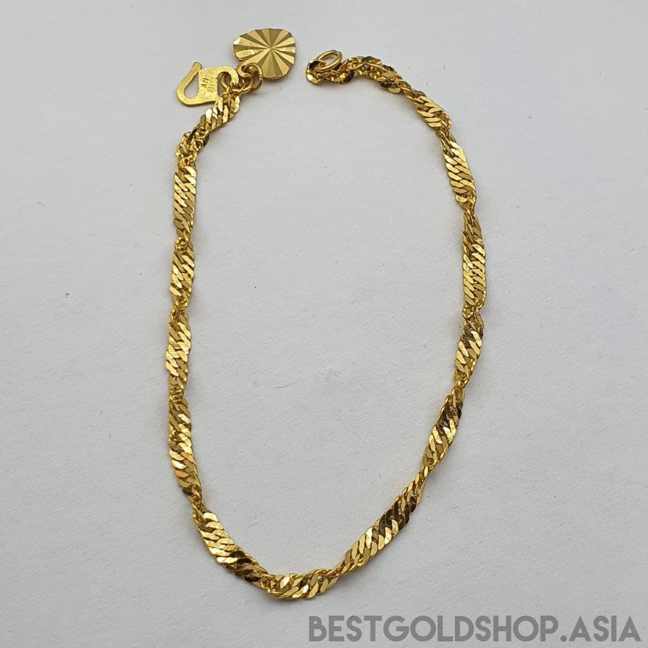 22k / 916 Gold Disco Bracelet-916 gold-Best Gold Shop