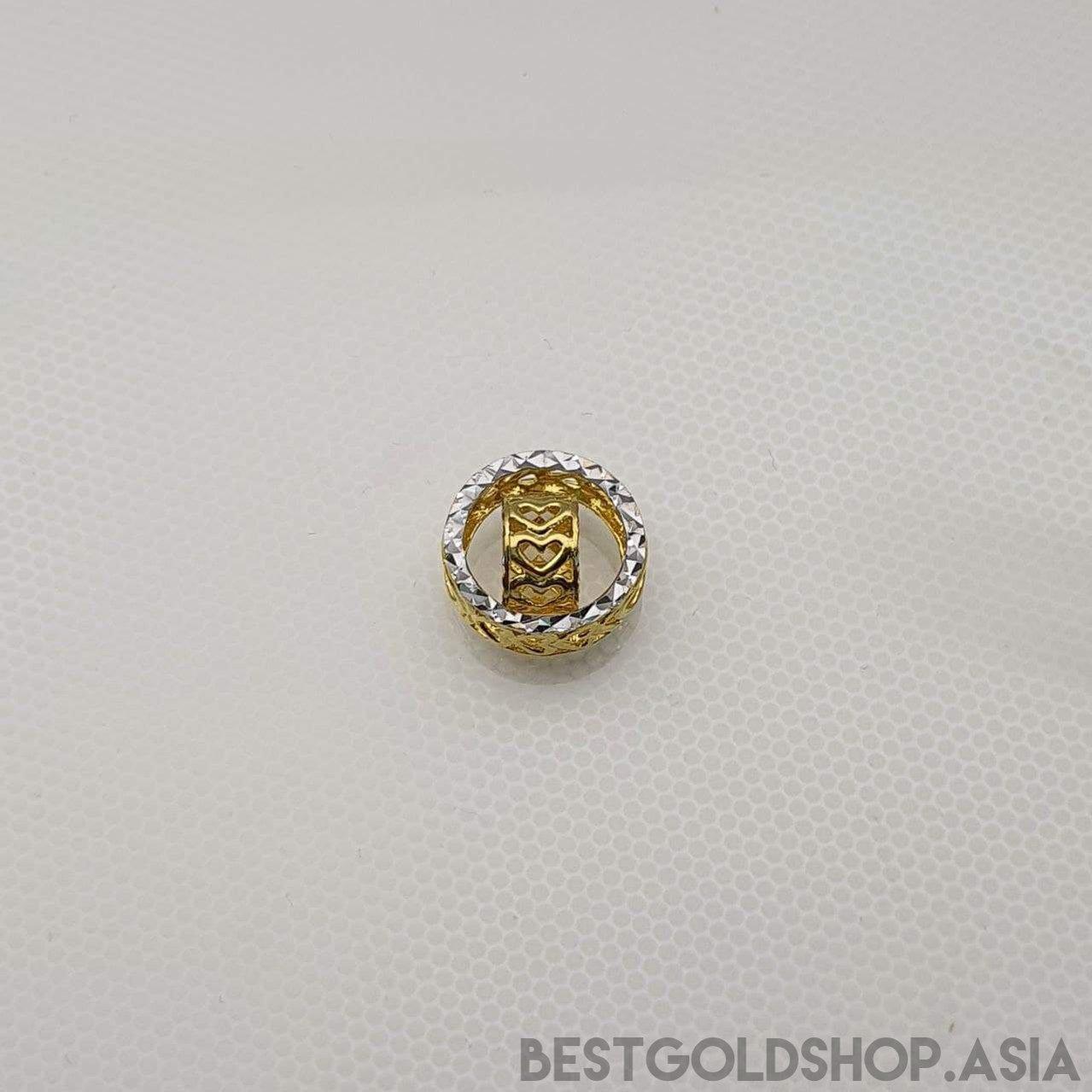 22k / 916 Gold Heart ring pendant-Charms & Pendants-Best Gold Shop