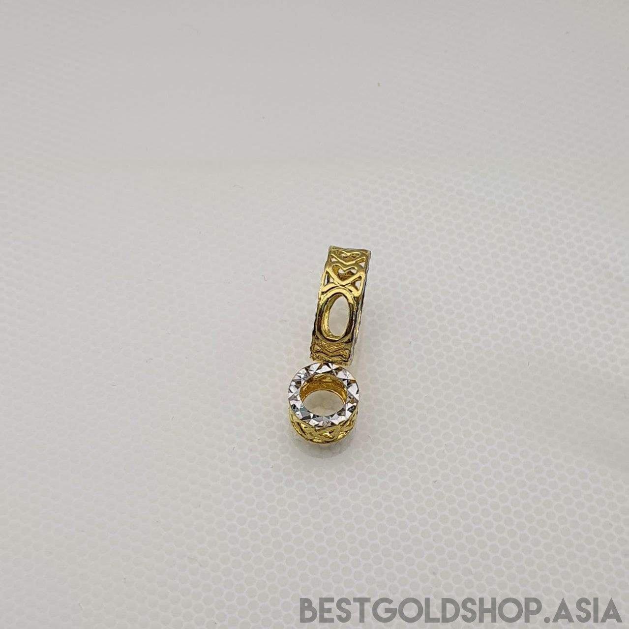 22k / 916 Gold Heart ring pendant-Charms & Pendants-Best Gold Shop