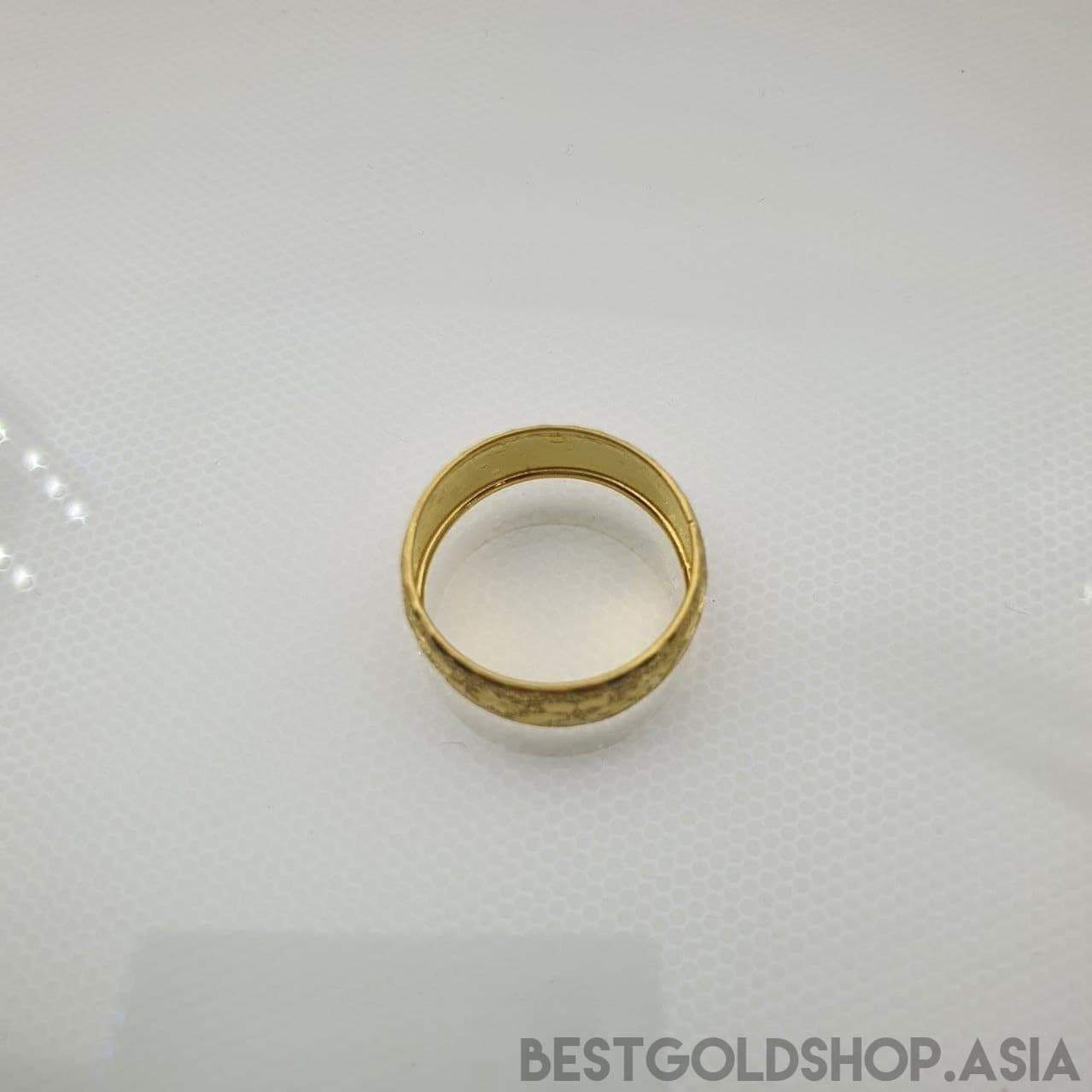 22k / 916 Gold Hollow Ring D5-916 gold-Best Gold Shop