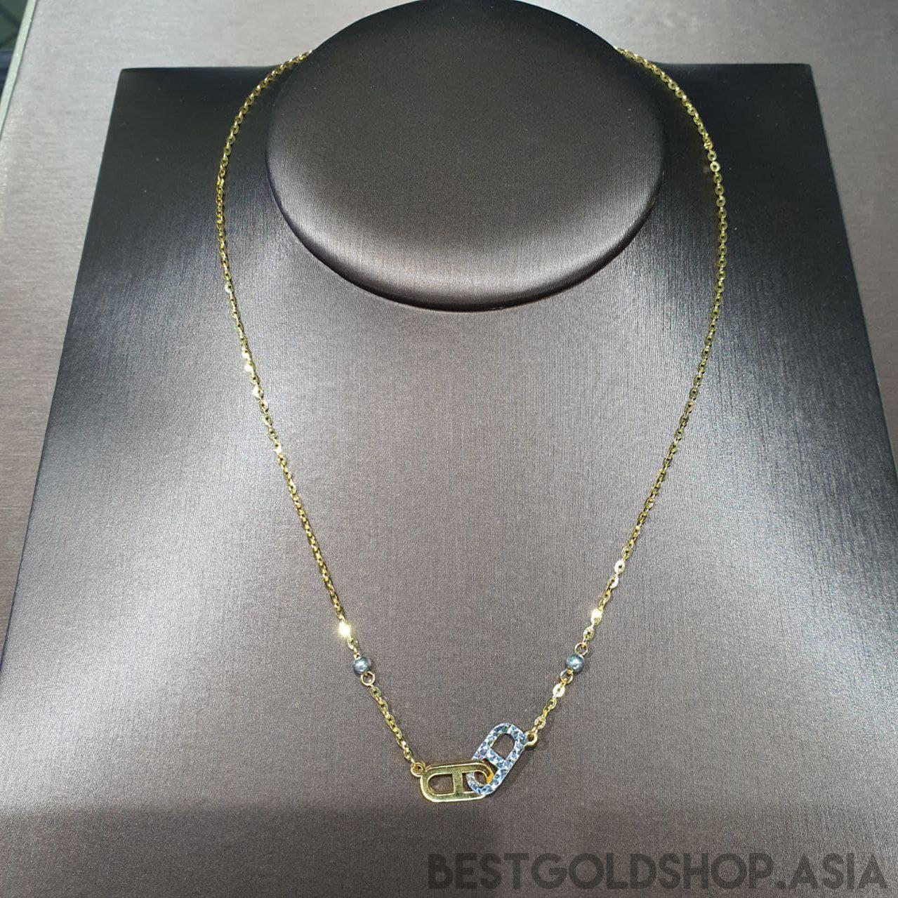 22k / 916 Gold Necklace with pendant-916 gold-Best Gold Shop