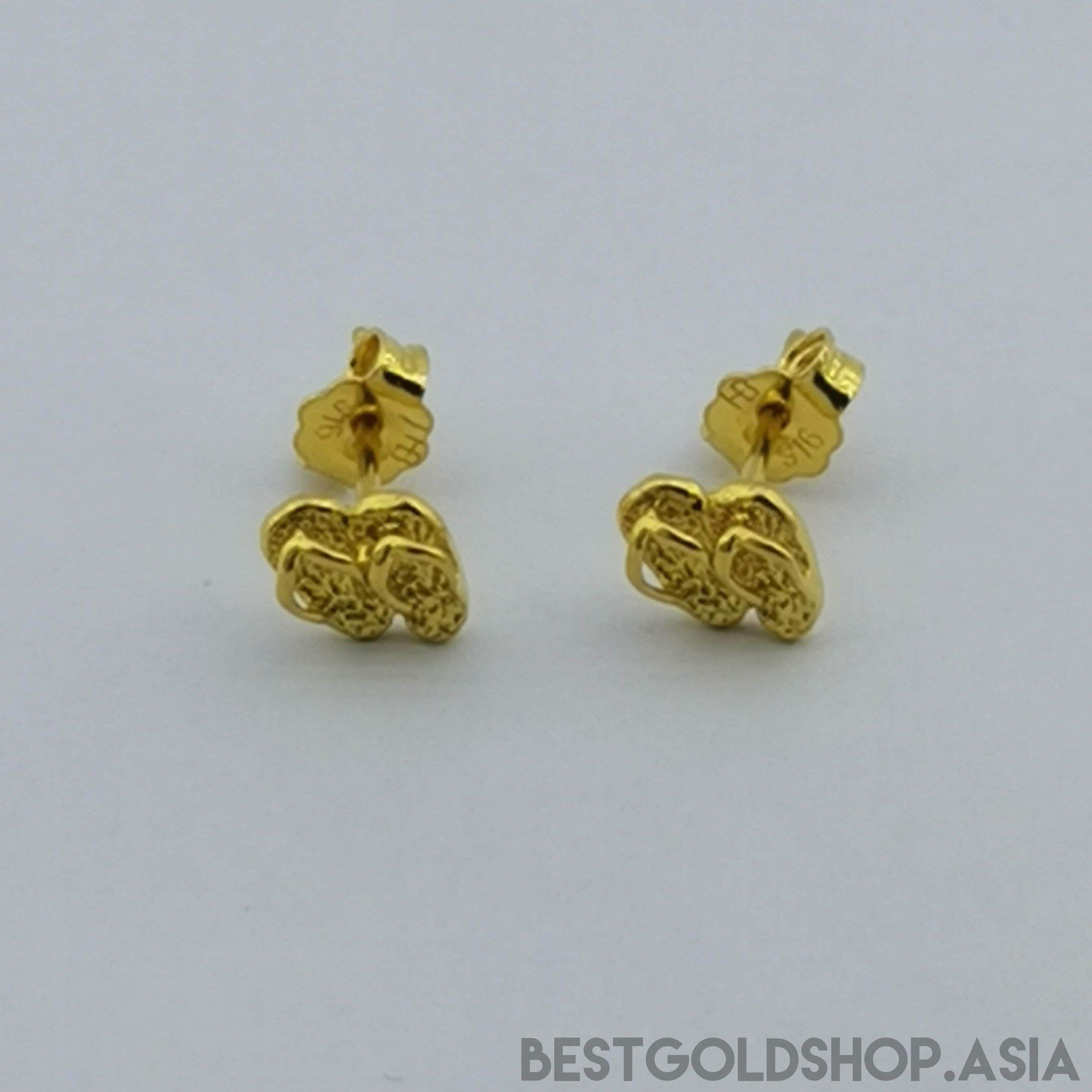22k / 916 Gold Slipper earring-Earrings-Best Gold Shop