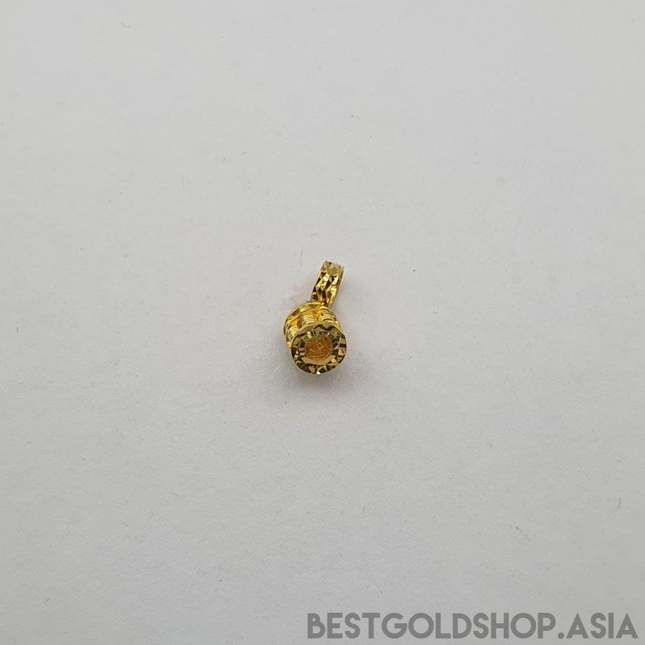 22k / 916 Gold abacus dangling charm pendant-916 gold-Best Gold Shop