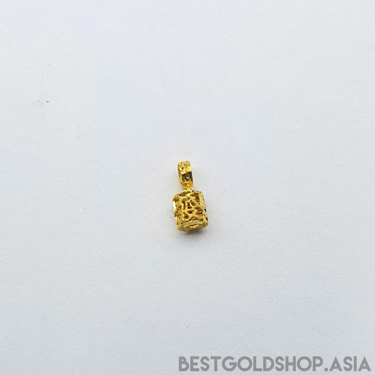 22k / 916 Gold abacus dangling charm pendant-916 gold-Best Gold Shop