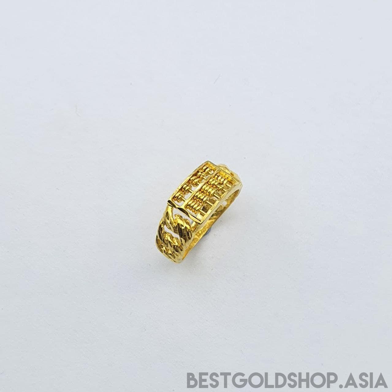 22k / 916 Gold Abacus Coco Ring-916 gold-Best Gold Shop