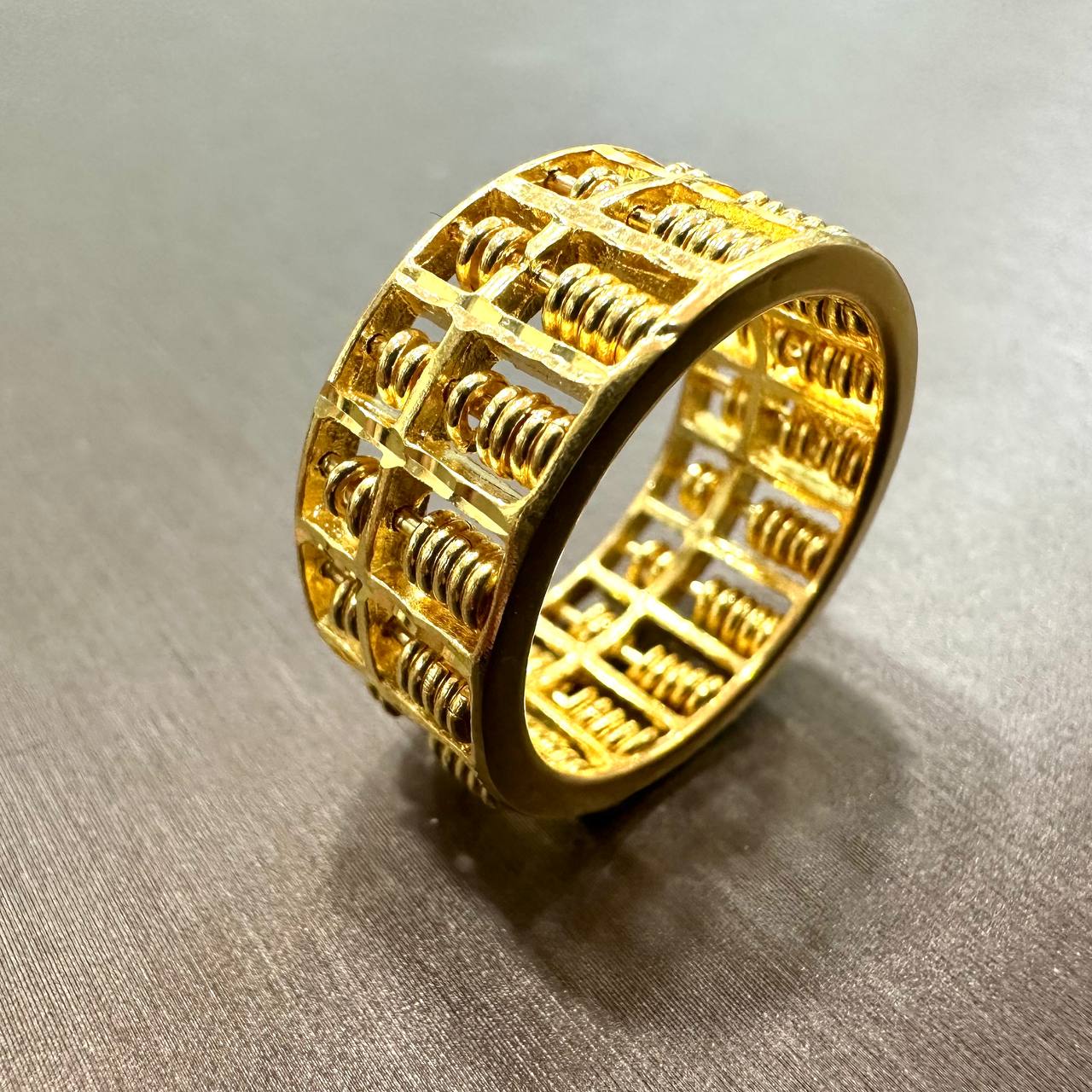 HABIB 916/22K Yellow Gold Ring RG16440723 | Shopee Singapore