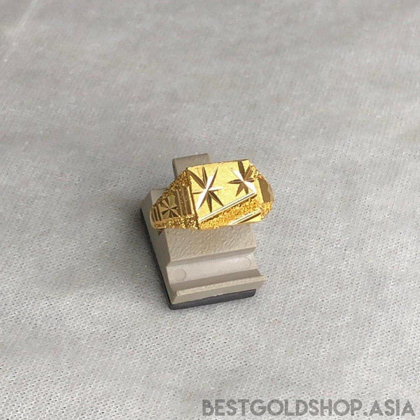 22k / 916 Gold Board Design Ring D1-916 gold-Best Gold Shop
