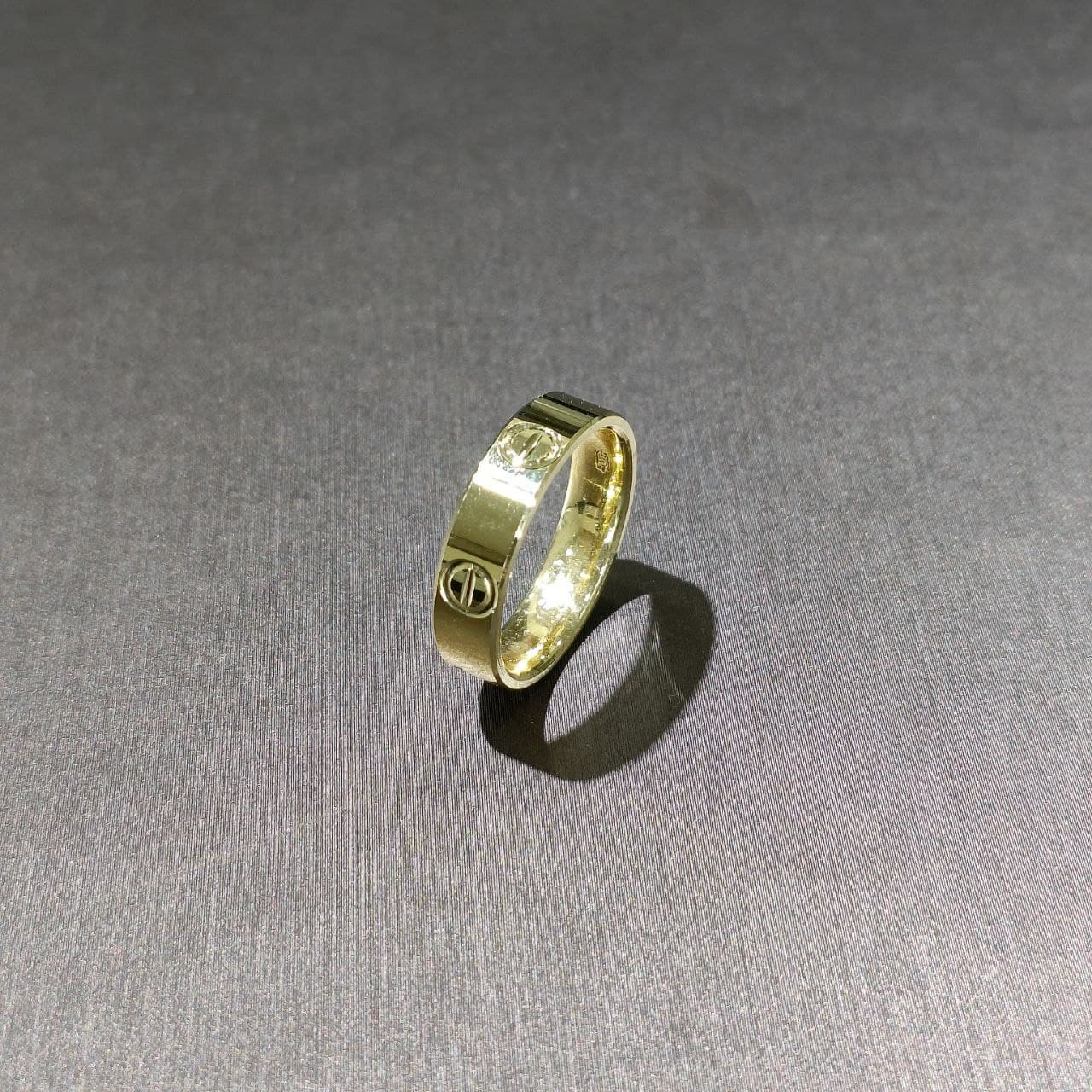 22k / 916 Gold C Design Ring heavy version-Rings-Best Gold Shop