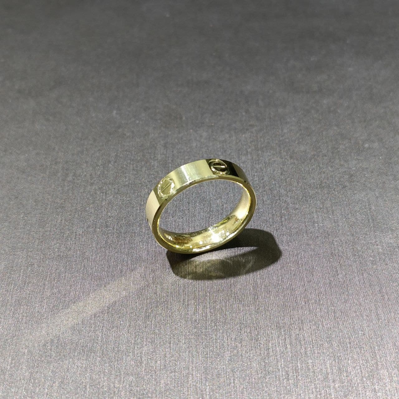 22k / 916 Gold C Design Ring heavy version-Rings-Best Gold Shop