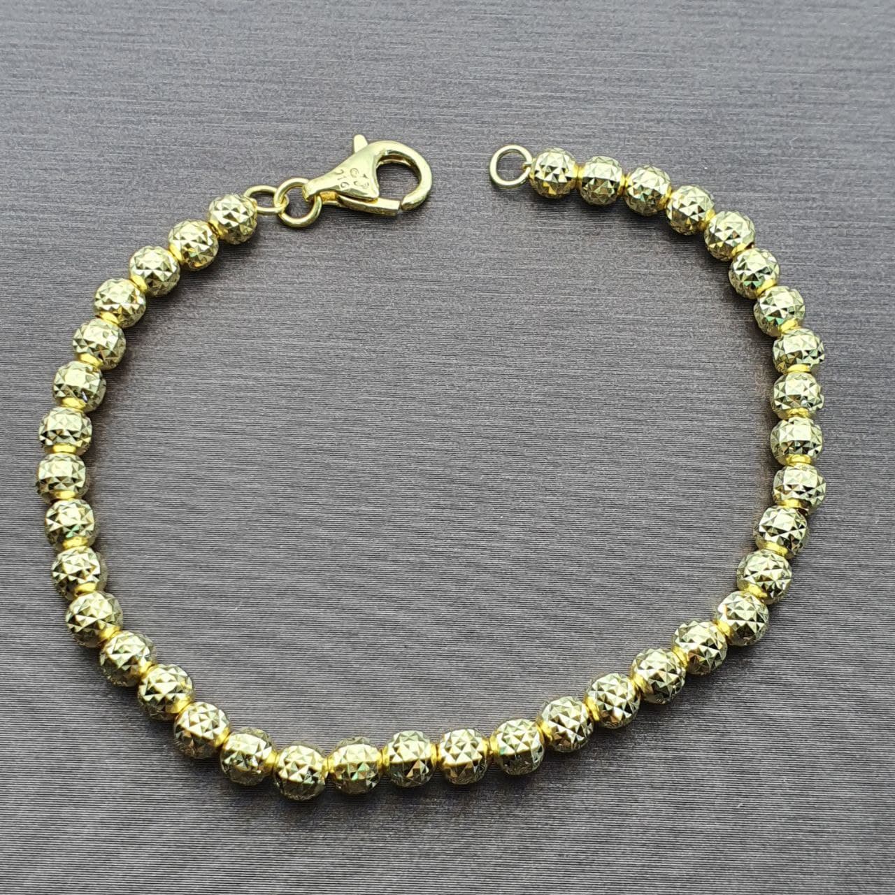 22k / 916 Gold cutting ball bracelet-916 gold-Best Gold Shop