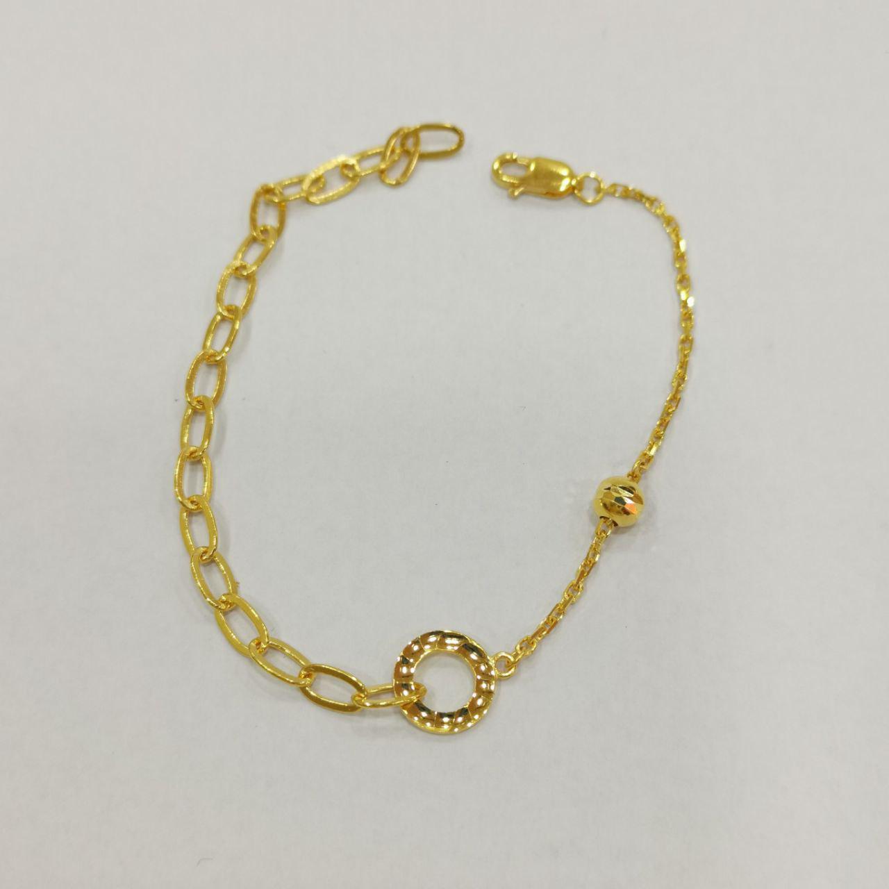 22k / 916 Gold Designer Bracelet v3-916 gold-Best Gold Shop