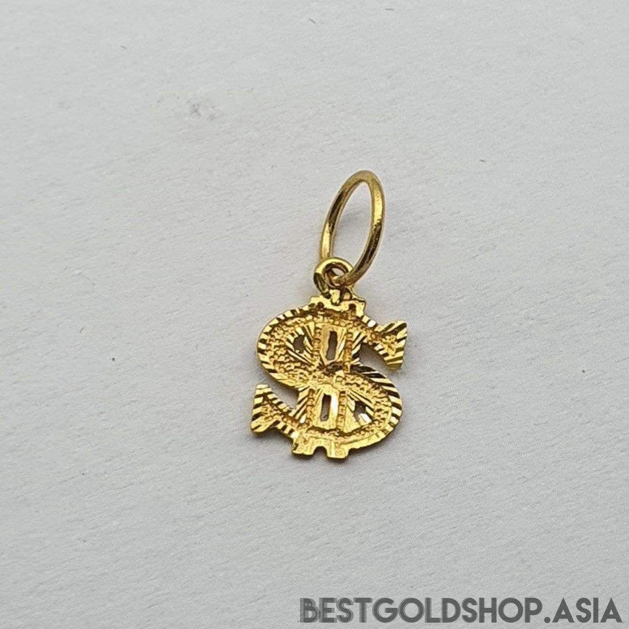 22k / 916 gold dollar Pendant-916 gold-Best Gold Shop